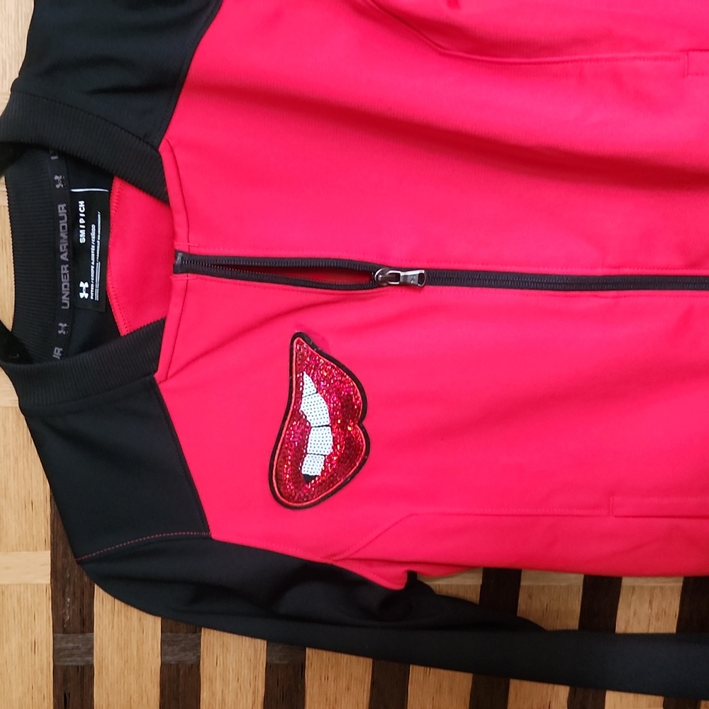 Under Armour zip up patch jacket - image 2